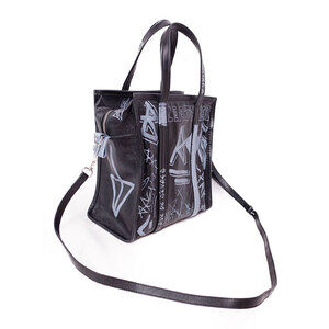 Balenciaga Shoulder Bag Graffiti Bazaar Shopper